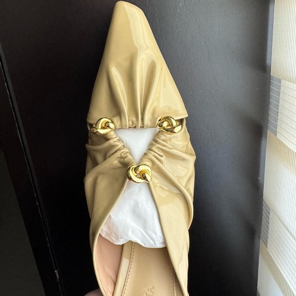 Bottega Veneta bunnie calfskin mule pumps - Picture 5 of 8